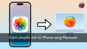 Cách chuyển ảnh từ iPhone sang MacOS